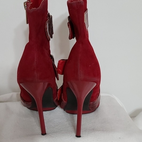 Rouge Helium virus 20 booties size 5 1/2 - Picture 7 of 12